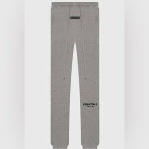 Fear of God Essentials Heather Gray Joggers